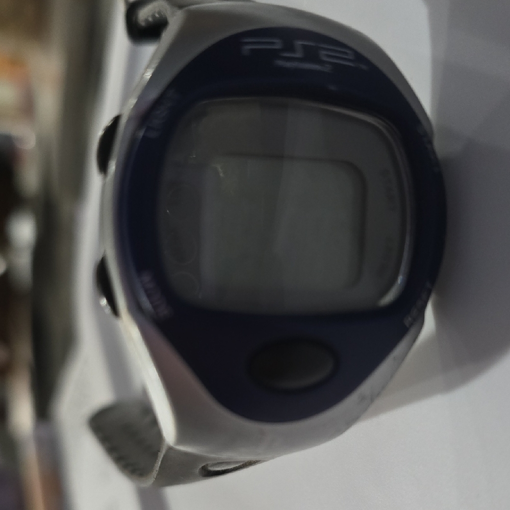 Digital Sports Watch - Blue and Silver. Never Worn.  Needs New Battery.